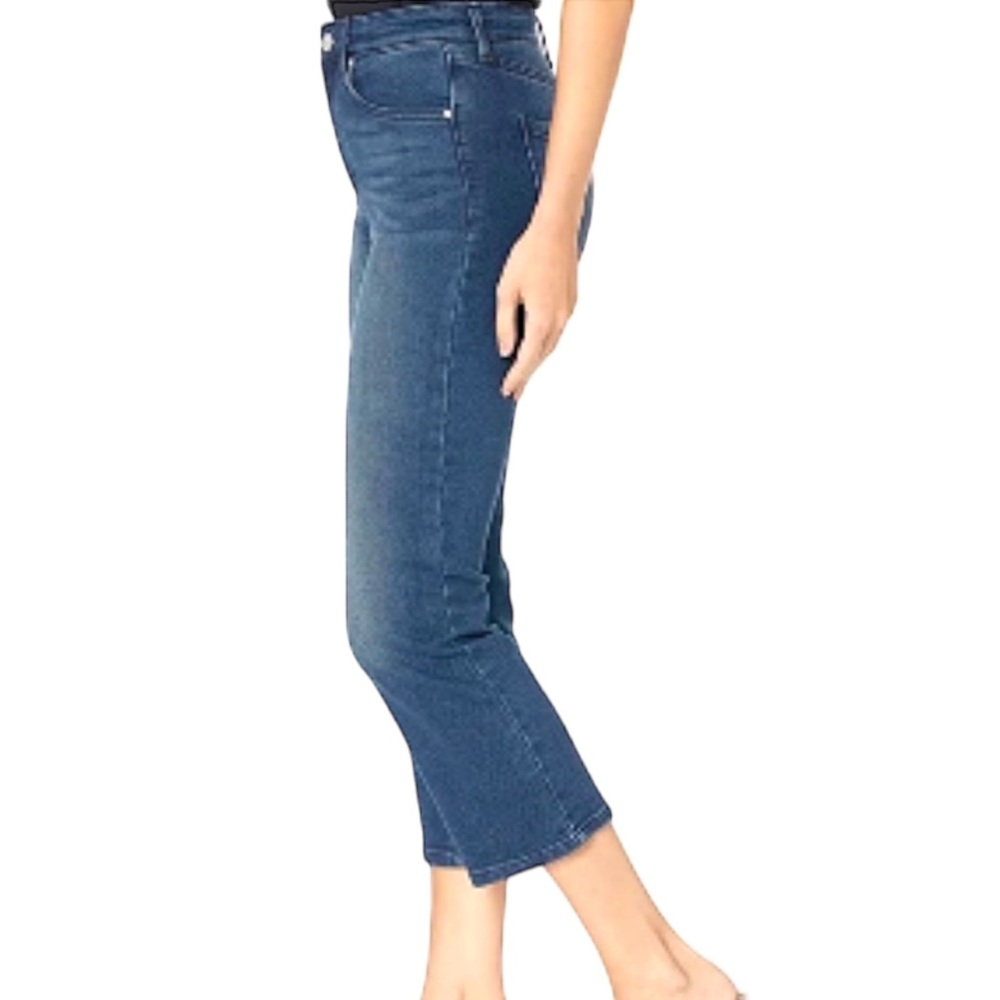 William Rast super high rise flare cropped jeans 25 NWT - Picture 2 of 9